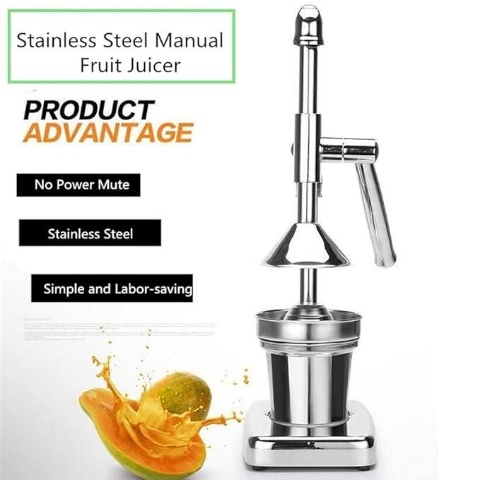 The Professional Grade Manual Stainless Steel Juicer ( The goodness of nature )