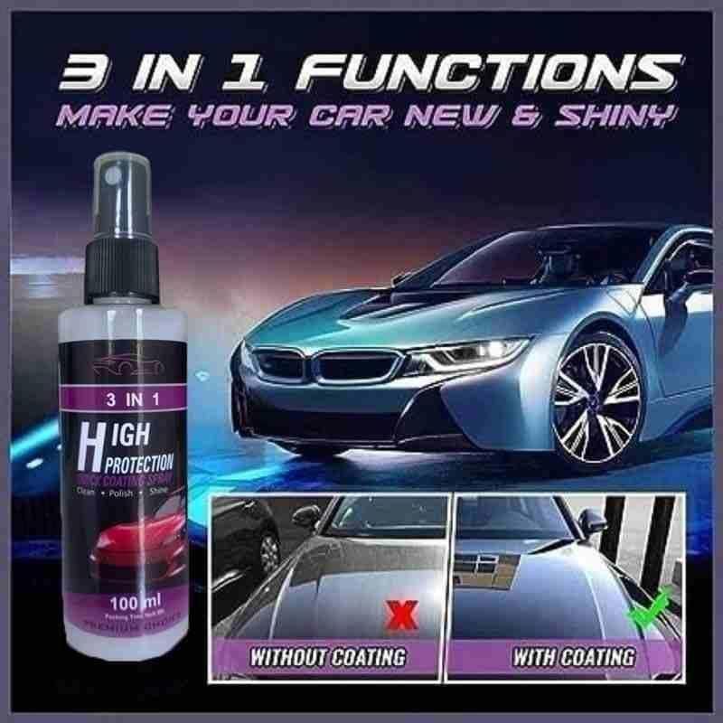 3-in-1 High Protection Coating Car Spray (Pack of 2)