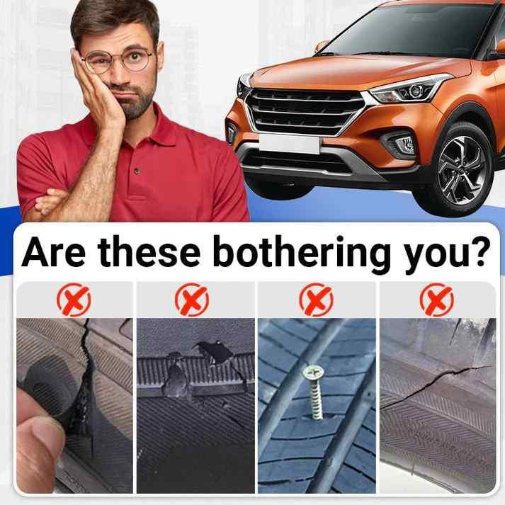 Waterproof Tire Repair Adhesive (Pack of 2)