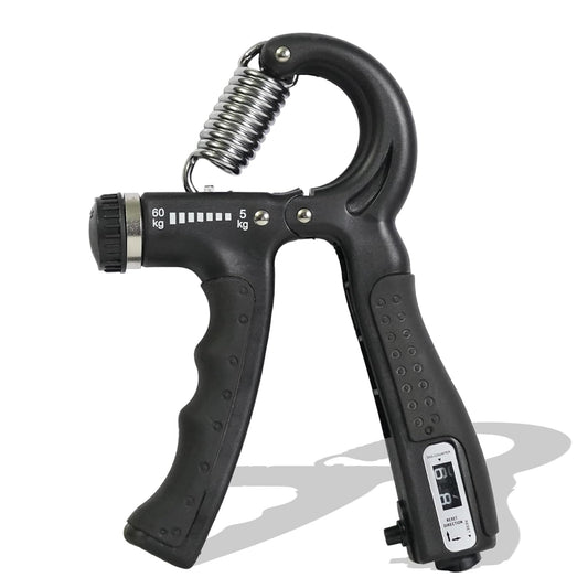 Premium Hand Grip Strengthener with Adjustable Resistance 05 Kg to 60Kg with Auto Rep Counter