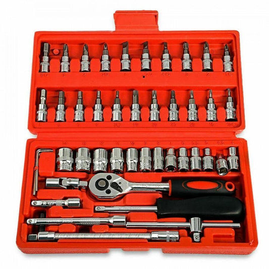 46 in 1 Multi Purpose Combination Socket Tool Kit