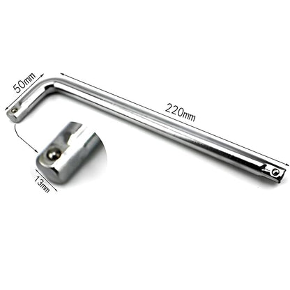 10-Pcs Socket Handle Set | Hand Tool Kit for Home DIY, Automobile & Vehicle Maintenance