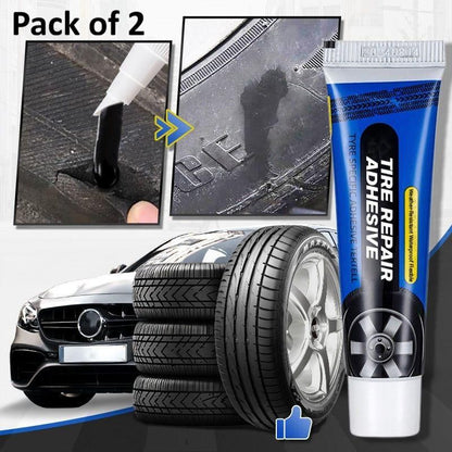 Waterproof Tire Repair Adhesive (Pack of 2)