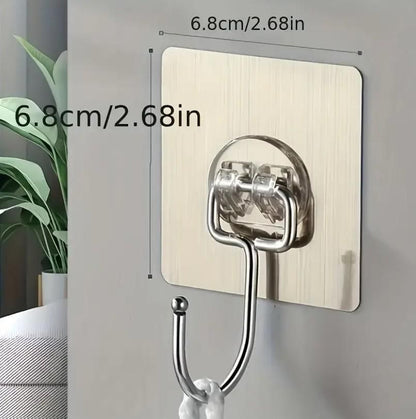 Gold Standard: Premium Stainless Steel Hooks for Elegant Organization