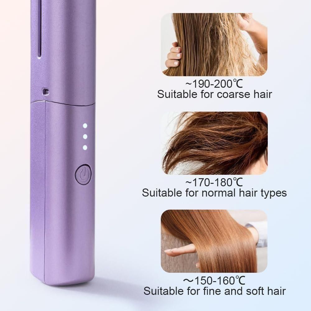 The InstaSleek Pocket Pro - Portable Mini Hair Straightener Cordless