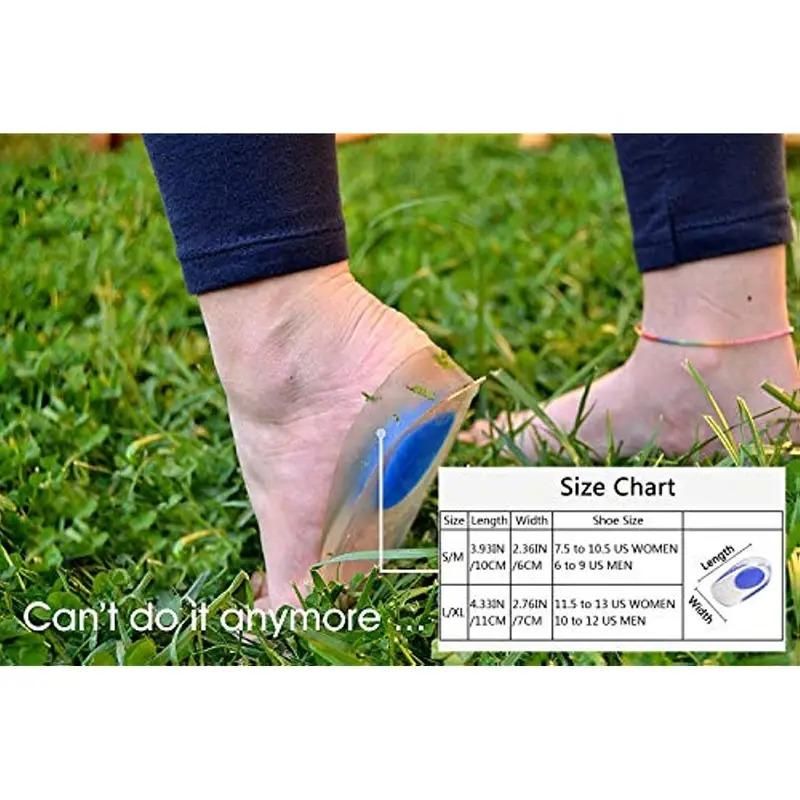 Foot Comfort Bundle: 2 Pair Ankle Support + 1 Pair Heel Protector