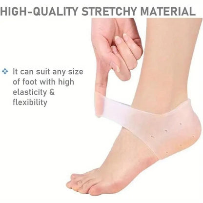 Foot Comfort Bundle: 2 Pair Ankle Support + 1 Pair Heel Protector