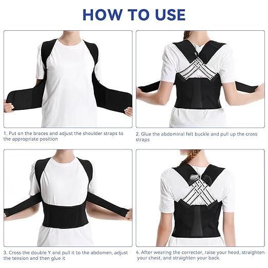 Stand Taller Now: Premium Adjustable Posture Corrector