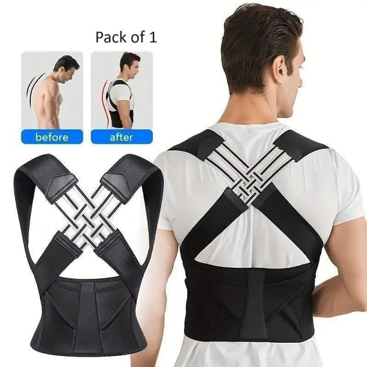 Stand Taller Now: Premium Adjustable Posture Corrector