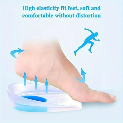 Foot Comfort Bundle: 2 Pair Ankle Support + 1 Pair Heel Protector