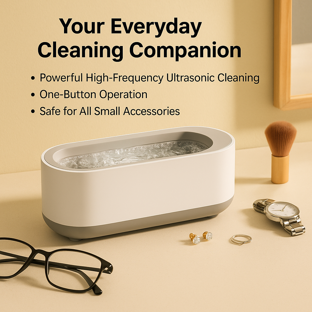 High Frequency Household Ultrasonic Cleaner